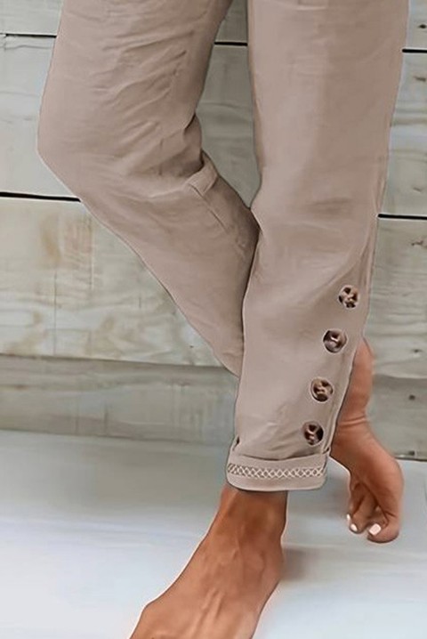 Pantalone PIODEMA BEIGE, Boja: bež, IVET.RS - Nova Kolekcija