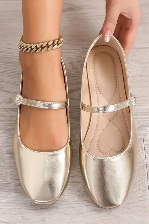 Ženske cipele FRENSOLDA GOLD, Boja: zlatna, IVET.RS - Nova Kolekcija