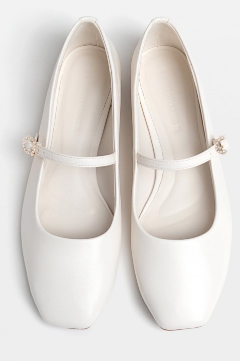 Ženske cipele FRENSOLDA WHITE, Boja: bela, IVET.RS - Nova Kolekcija