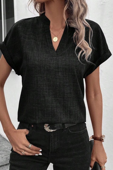 Ženska bluza VOELINA BLACK, Boja: crna, IVET.RS - Nova Kolekcija