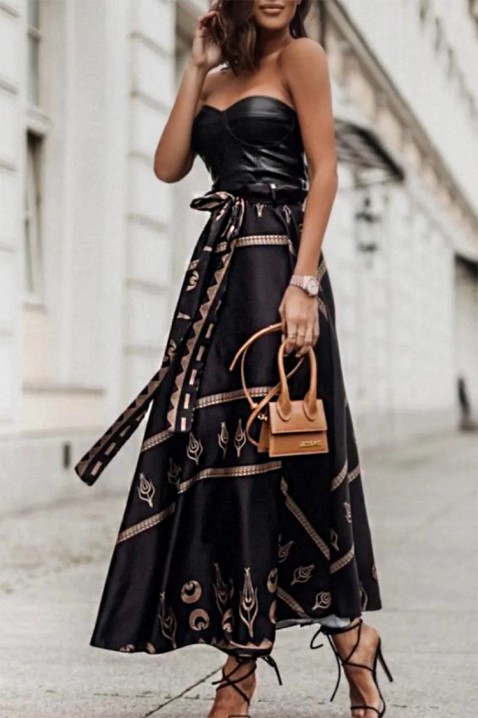 Suknja DILFESA BLACK, Boja: crna, IVET.RS - Nova Kolekcija