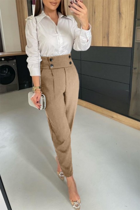 Pantalone HOLFERDA BEIGE, Boja: bež, IVET.RS - Nova Kolekcija