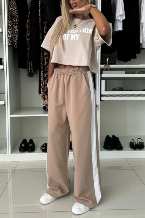 Pantalone NERFOIDA BEIGE, Boja: bež, IVET.RS - Nova Kolekcija