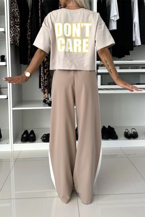 Pantalone NERFOIDA BEIGE, Boja: bež, IVET.RS - Nova Kolekcija