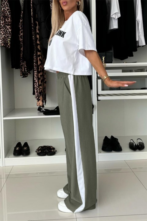 Pantalone NERFOIDA KHAKI, Boja: kaki, IVET.RS - Nova Kolekcija