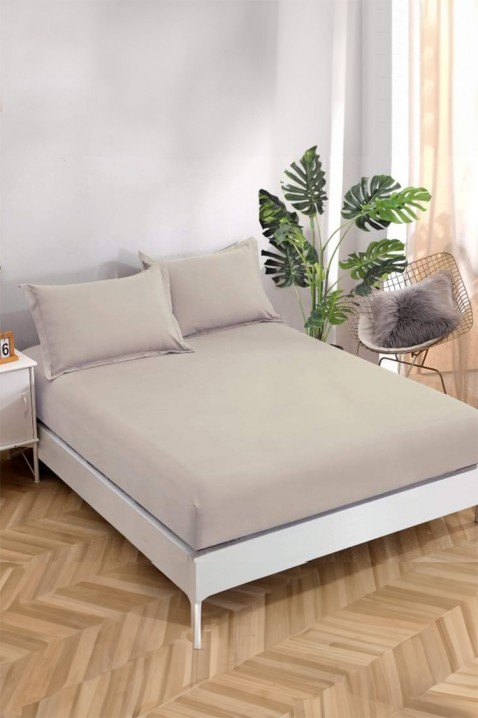 Čaršaf sa lastišem BANDENA BEIGE 200х220 cm, Boja: bež, IVET.RS - Nova Kolekcija