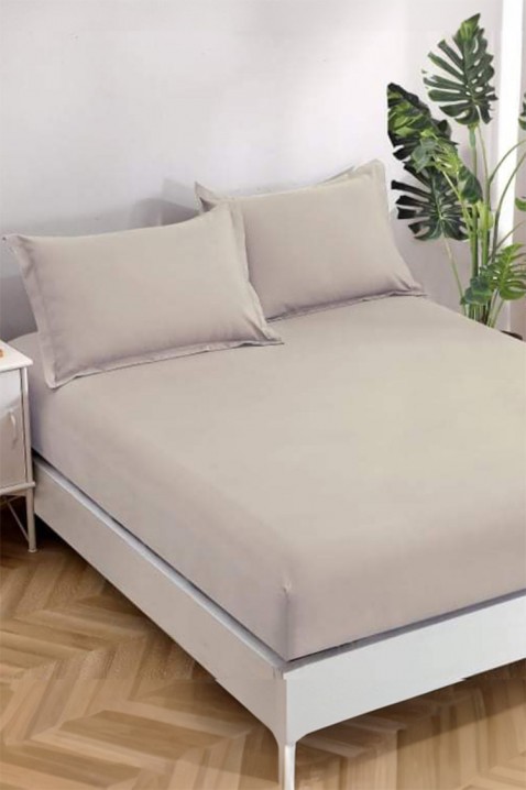 Čaršaf sa lastišem BANDENA BEIGE 200х220 cm, Boja: bež, IVET.RS - Nova Kolekcija