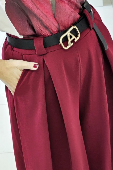 Pantalone GOLEXA BORDO, Boja: bordo, IVET.RS - Nova Kolekcija