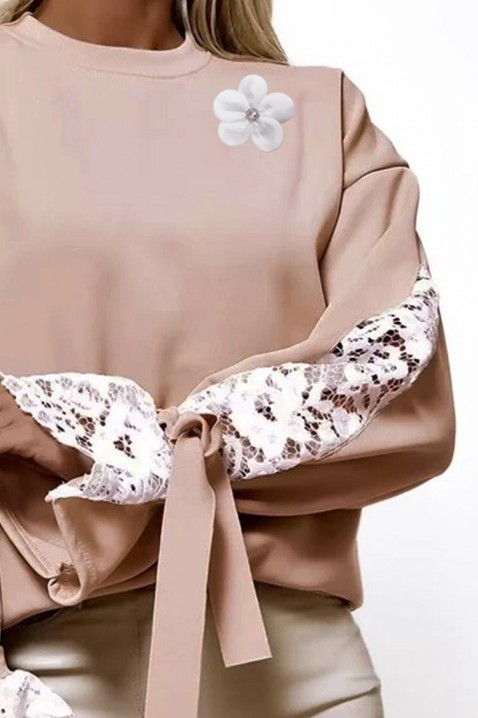 Ženska bluza KILMERFA BEIGE, Boja: bež, IVET.RS - Nova Kolekcija