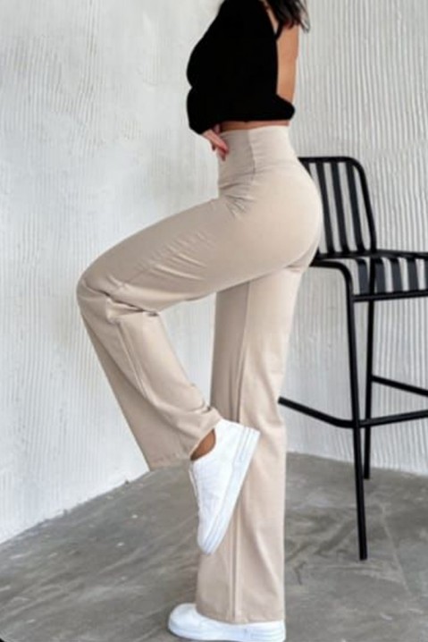 Pantalone NEFOLEDA BEIGE, Boja: bež, IVET.RS - Nova Kolekcija