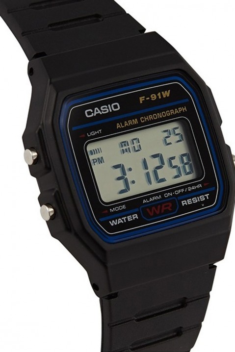 Muški sat CASIO F-91W-1YEG, Boja: crna, IVET.RS - Nova Kolekcija