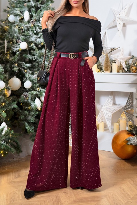 Pantalone TROELDA BORDO, Boja: bordo, IVET.RS - Nova Kolekcija