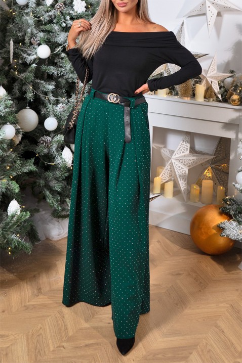 Pantalone TROELDA GREEN, Boja: zelena, IVET.RS - Nova Kolekcija