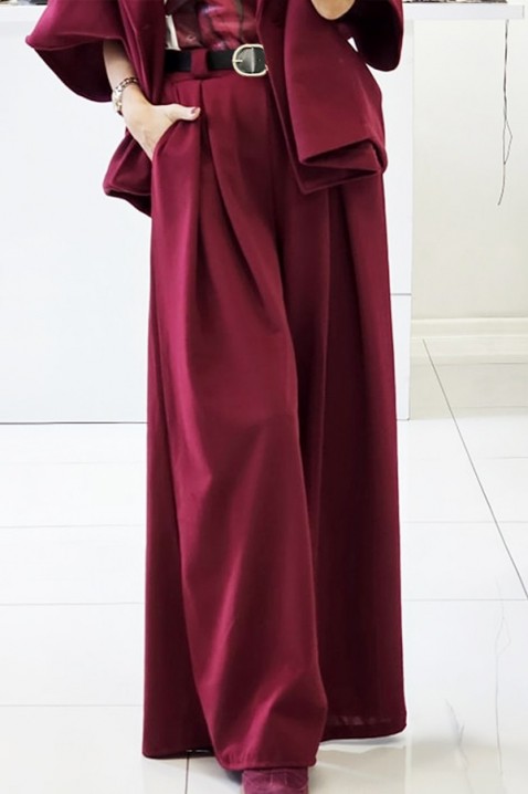 Pantalone GOLEXA BORDO, Boja: bordo, IVET.RS - Nova Kolekcija