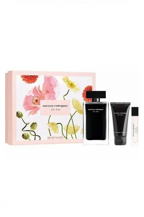 Ženski komplet Narciso Rodriguez For Her EDT 100 ml + Mini 10 ml + Body Lotion 50 mlIVET.RS - Nova Kolekcija