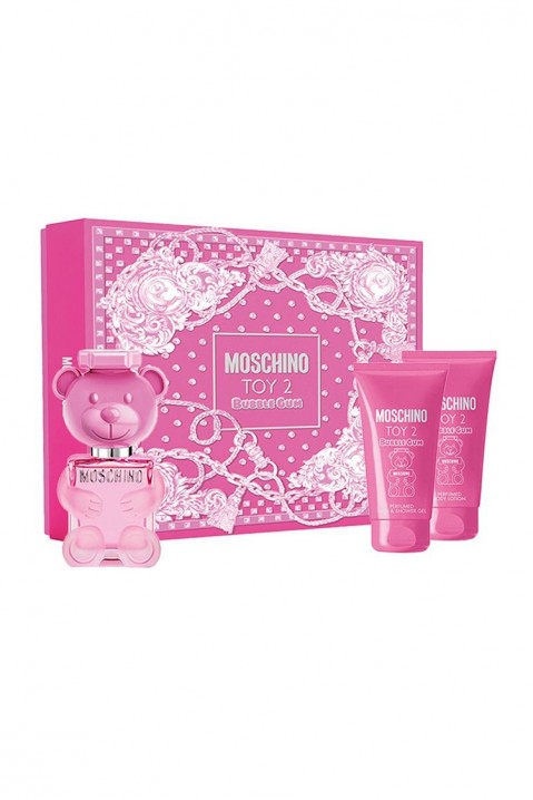 Ženski komplet Moschino Toy 2 Bubble Gum EDT 50 ml + Shower Gel 50 ml + Body Lotion 50 mlIVET.RS - Nova Kolekcija