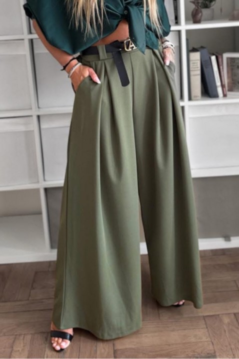 Pantalone VERLINZA GREEN, Boja: maslinasto zelena, IVET.RS - Nova Kolekcija