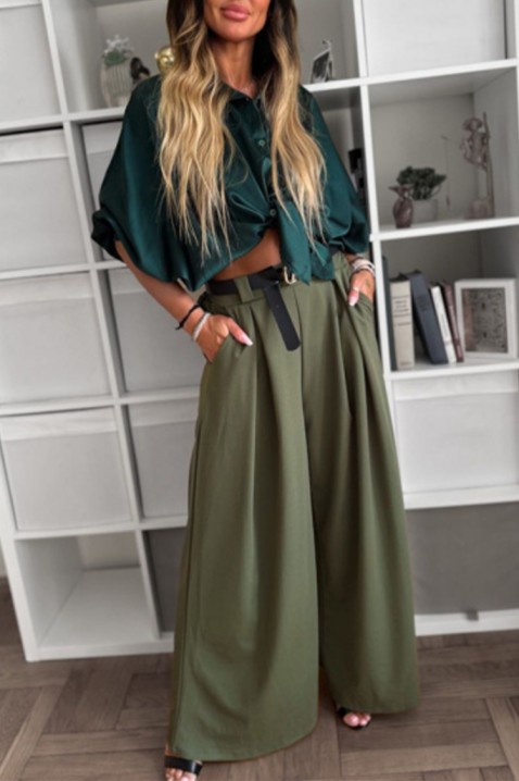 Pantalone VERLINZA GREEN, Boja: maslinasto zelena, IVET.RS - Nova Kolekcija