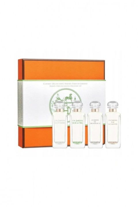 Unisex komplet Hermes Un Jardin Sur La Lagune EDT 7,5 ml + Un Jardin A Cythre EDT 7,5 ml + Un Jardin Sur Le Nil EDT 7,5 ml + Le Jardin Le Monsieur Li EDT 7,5 mlIVET.RS - Nova Kolekcija