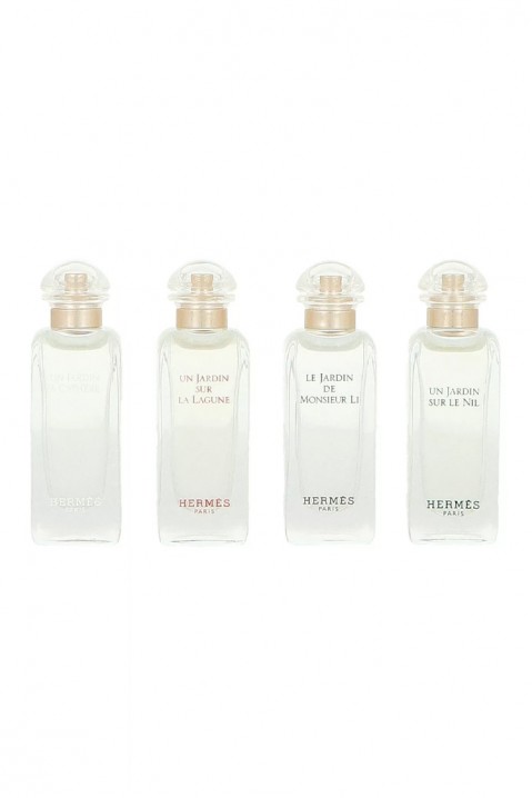 Unisex komplet Hermes Un Jardin Sur La Lagune EDT 7,5 ml + Un Jardin A Cythre EDT 7,5 ml + Un Jardin Sur Le Nil EDT 7,5 ml + Le Jardin Le Monsieur Li EDT 7,5 mlIVET.RS - Nova Kolekcija