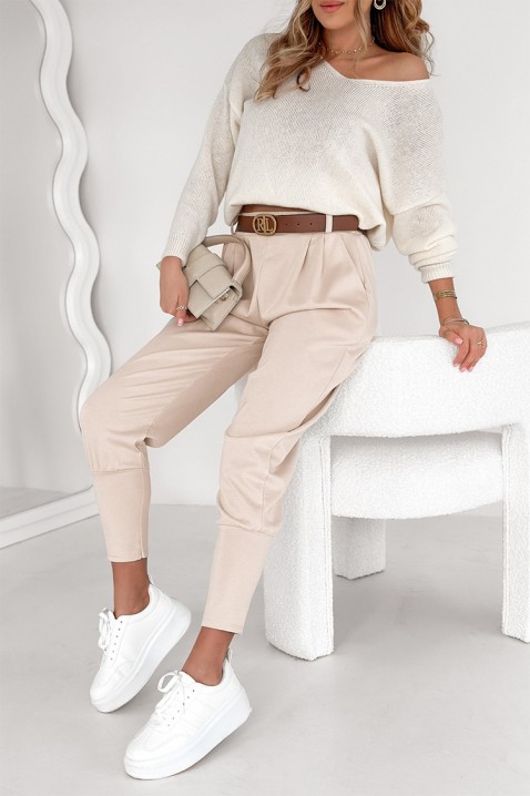 Pantalone RENZOLDA BEIGE, Boja: bež, IVET.RS - Nova Kolekcija