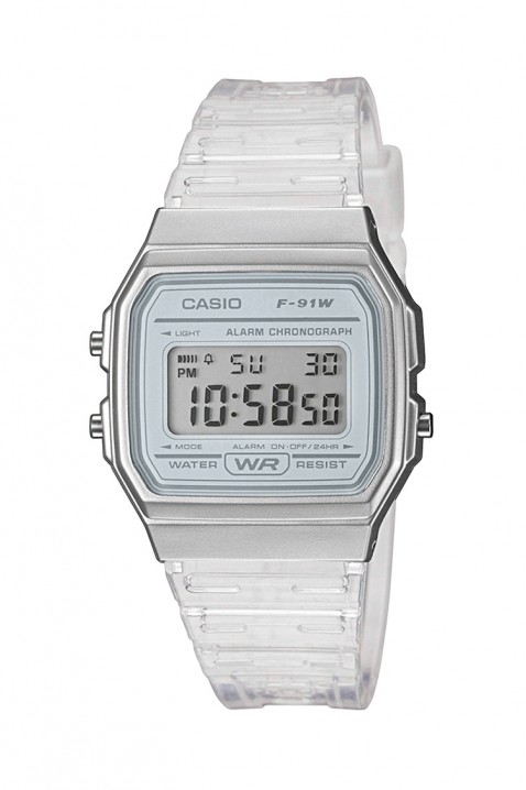 Dečiji sat Casio F-91WS-7DF, Boja: bela, IVET.RS - Nova Kolekcija