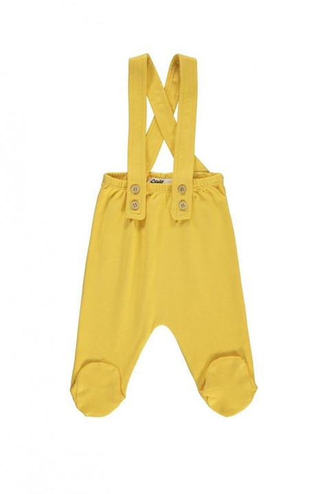 Pantalone sa stopicama za bebe RORZI YELLOW, Boja: žuta, IVET.RS - Nova Kolekcija