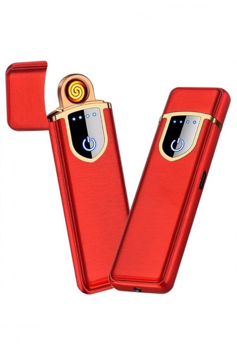 Dvostrani USB TOUCH upaljač MOLBI RED, Boja: crvena, IVET.RS - Nova Kolekcija