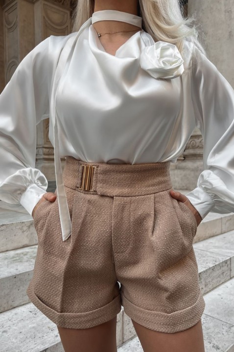 Kratke pantalone GLEROLZA BEIGE, Boja: bež, IVET.RS - Nova Kolekcija