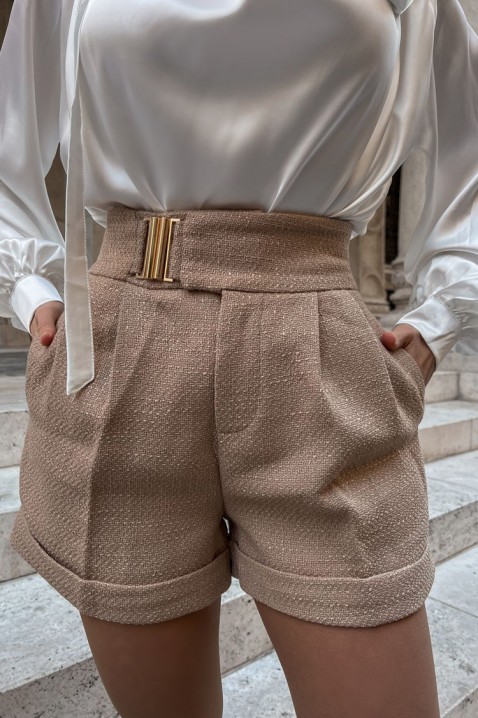 Kratke pantalone GLEROLZA BEIGE, Boja: bež, IVET.RS - Nova Kolekcija