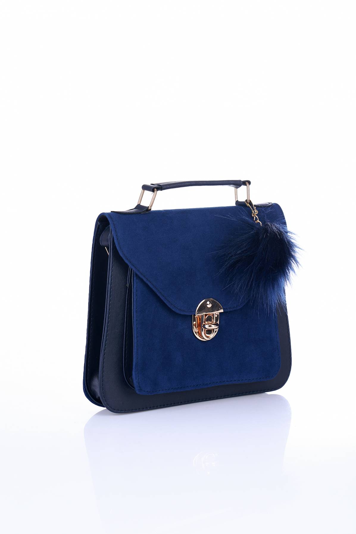 blue colour purse