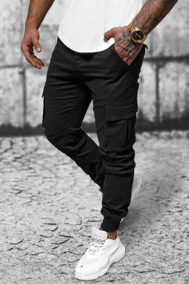 muške pantalone LOBERSO BLACK