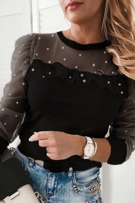 ženska bluza GALAXENA BLACK