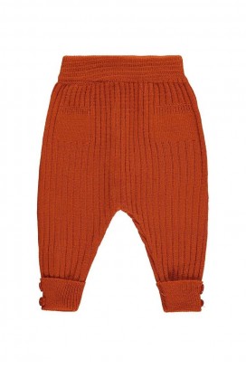 pantalone za bebe KRONZI BRICK RED